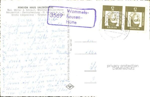Wommelshausen Pension Haus Salzbödetal – Bild 2