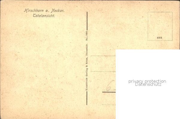 Hirschhorn Neckar Künstlerkarte – Bild 2