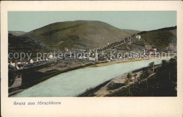 Hirschhorn Neckar Neckarpartie