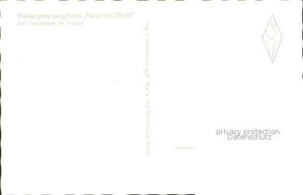 Schlossborn Müttergenesungsheim Haus am Wald – Bild 2