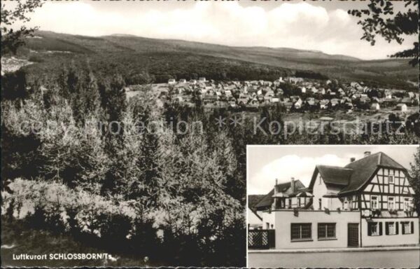 Schlossborn Gasthaus Pension Frankenbach
