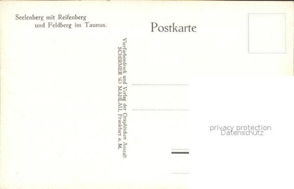 Seelenberg mit Reifenberg und Feldberg Künstlerkar – Bild 2