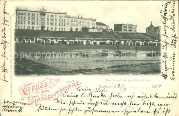 Borkum Strandpartie
