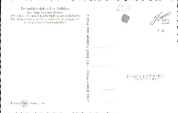 Struempfelbrunn Restaurant zur Mühle – Bild 2