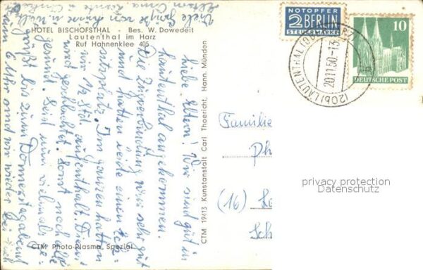 Lautenthal Harz Hotel Bischofsthal – Bild 2