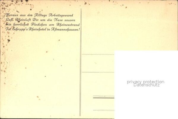 Assmannshausen Rheinpartie Schrupps Rheinhotel – Bild 2