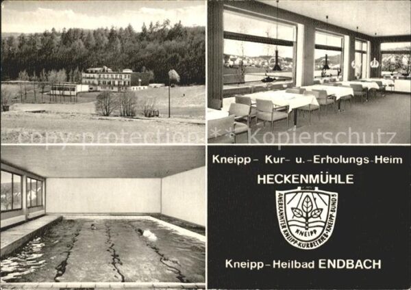 Endbach Gladenbach Schwimmbad Erholungsheim Heckenmühle