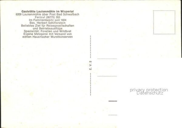 Wispertal Restaurant Laukenmühle – Bild 2
