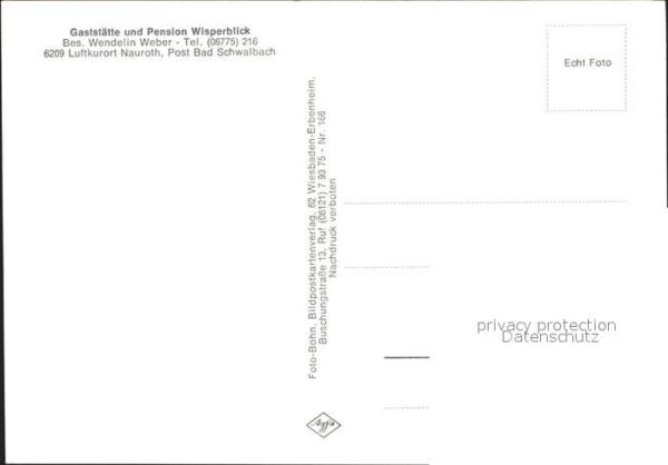 Nauroth Heidenrod Restaurant Pension Wispernblick – Bild 2