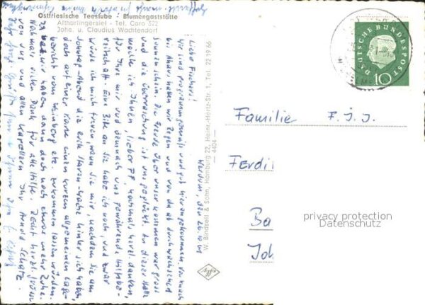 Altharlingersiel Ostfriesische Teestubel – Bild 2