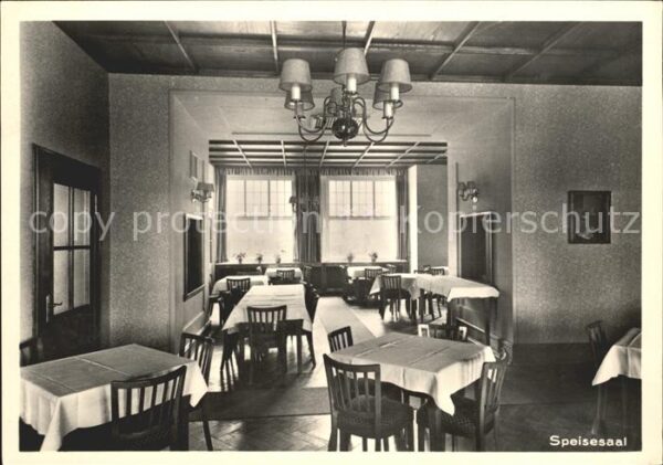 Bad Driburg Kuranstalt Dreizehnlinden Speisesaal