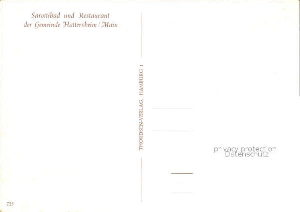 Hattersheim Main Sarottibad und Restaurant – Bild 2
