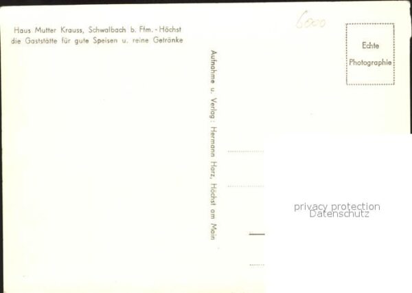Bad Schwalbach Haus Mutter Krauss Restaurant – Bild 2