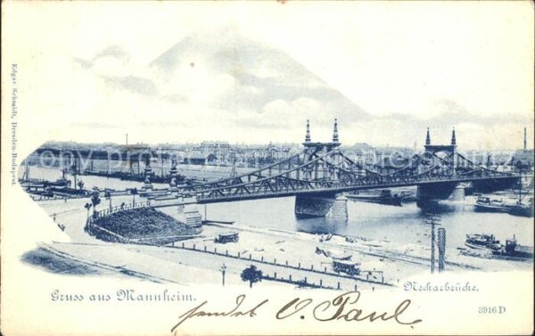 Mannheim Neckarbrücke