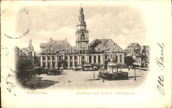 Mannheim Rathaus Katholische Pfarrkirche Inneres