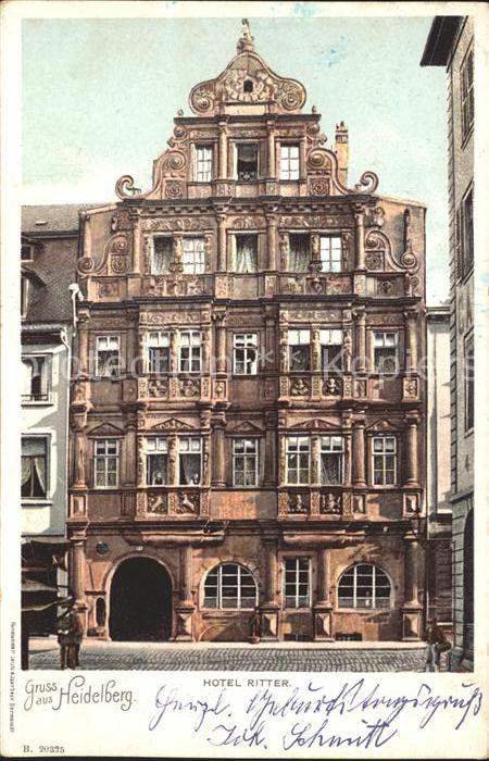 Heidelberg Neckar Hotel Ritter Fassade