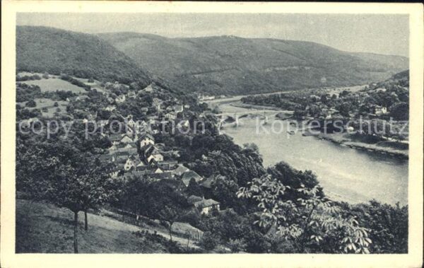 Ziegelhausen Panorama Neckar