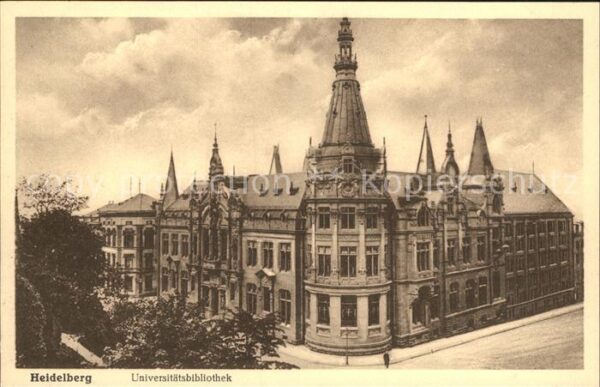 Heidelberg Neckar Universitätsbibliothek