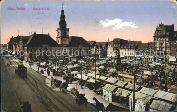 Mannheim Marktplatz