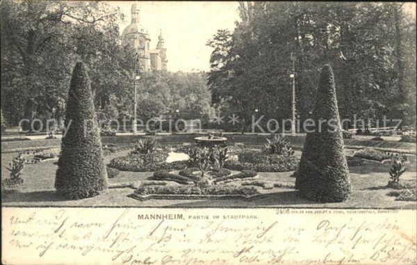 Mannheim Partie im Stadtpark