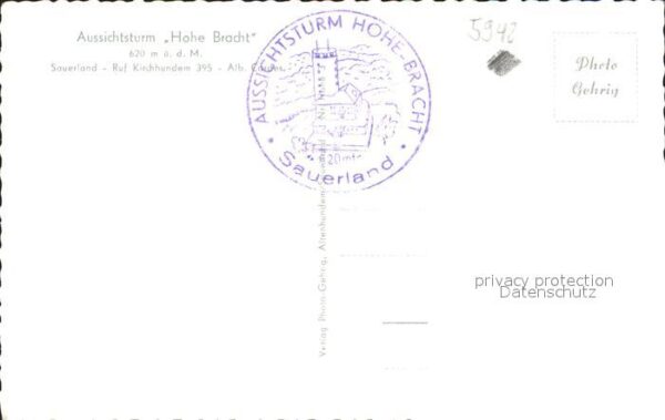 Kirchhundem Aussichtsturm Hohe Bracht – Bild 2