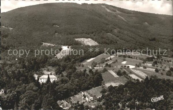 Bad Gleisweiler Sanatorium Fliegeraufnahme
