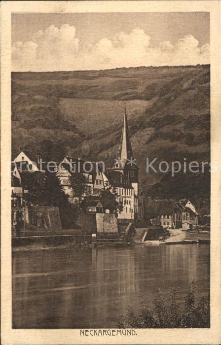 Neckargemuend Hotel zur Pfalz am Neckar Kirche