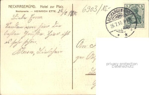 Neckargemuend Hotel zur Pfalz am Neckar Kirche – Bild 2