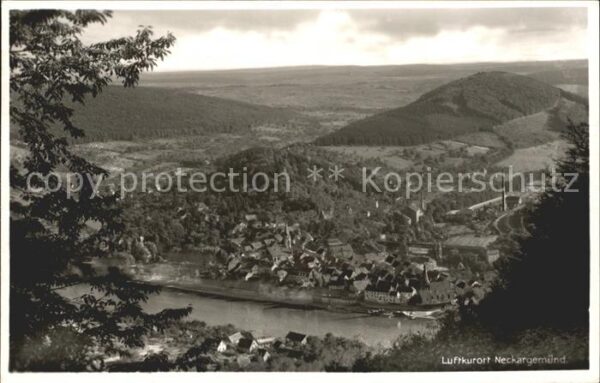 Neckargemuend Panorama Luftkurort
