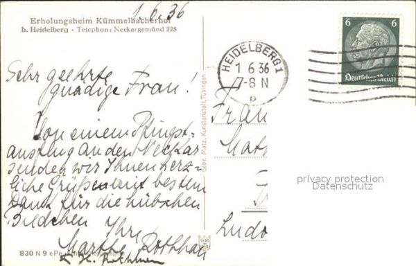Neckargemuend Erholungsheim Kümmelbacherhof – Bild 2