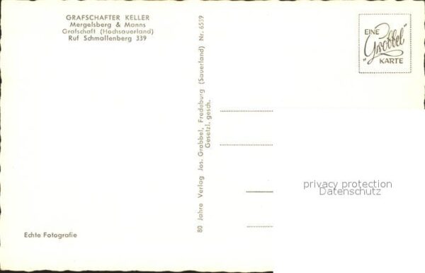 Grafschaft Sauerland Grafschafter Keller Gaststätte Restaura – Bild 2