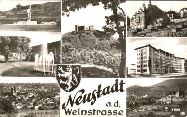 Neustadt Weinstrasse Welsch Terrasse Ehrenmal Burg Springbru
