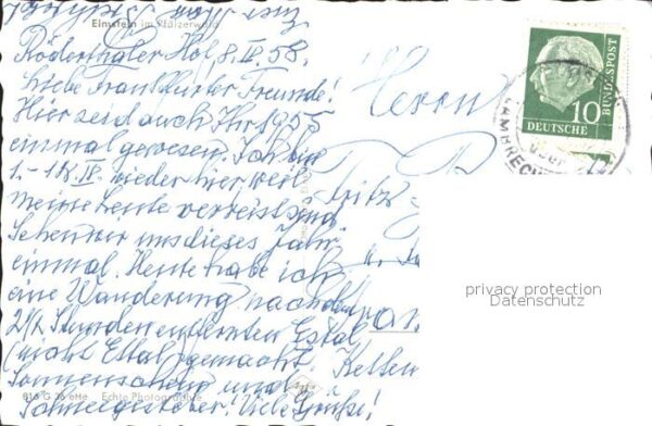 Elmstein Durchblick vom Waldrand aus – Bild 2
