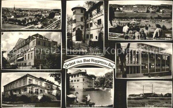 Bad Rappenau Totale Sanatorium Kurhotel Wasserschlos