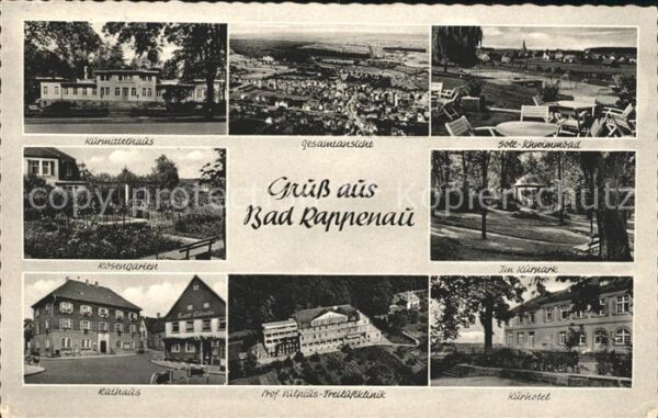 Bad Rappenau Kurmittelhaus Sole Schwimmbad Kurpark K