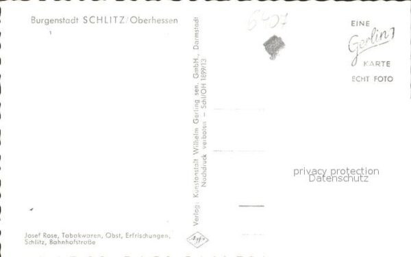 Schlitz Teilansicht Burgenstadt Partie am Wasse – Bild 2