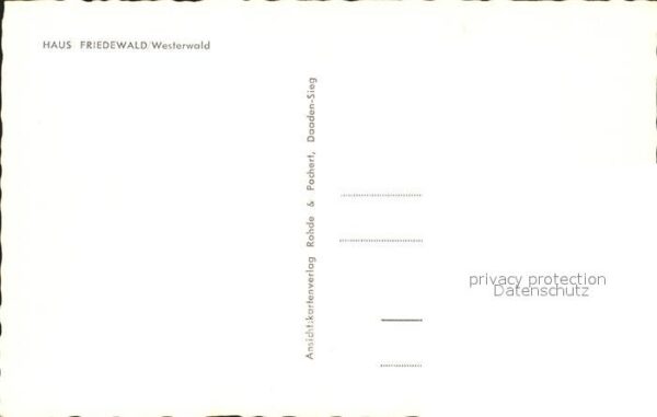 Friedewald Westerwald Haus Friedewald – Bild 2