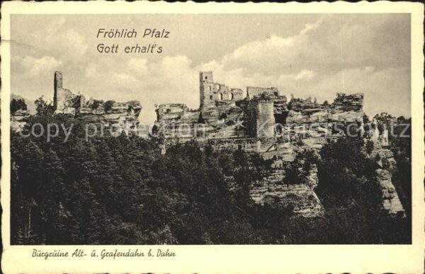 Dahn Burgruine Alt Dahn Grafendahn Fröhlich