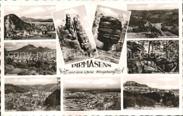 Pirmasens und Umgebung Felsformationen Naturwunde