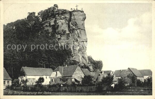Dahn Jungfernsprung Felsen