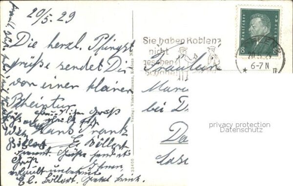 Kapellen-Stolzenfels Schloss Rhein Dampfer – Bild 2