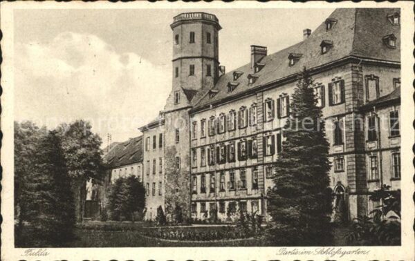 Fulda Partie im Schlossgarten Schloss Kupfert