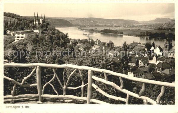 Remagen Aussichtspunkt Panorama Rhein Apollinar