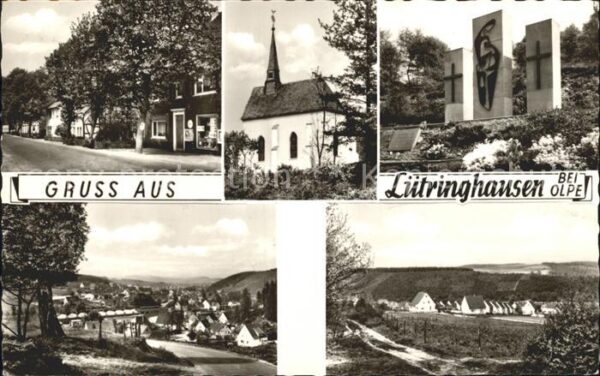 Luetringhausen Teilansichten Kirche Friedhof