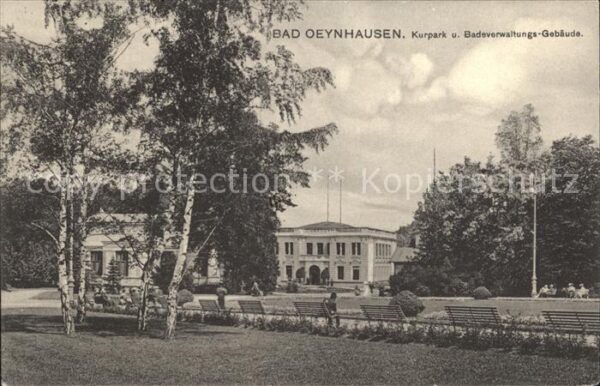 Bad Oeynhausen Kurpark Badeverwaltungsgebäude