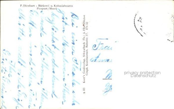 Piesport Panorama Weinberge Mosel – Bild 2