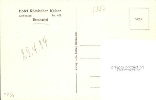 Bernkastel-Kues Hotel Römischer Kaiser Blick ins Moselt – Bild 2