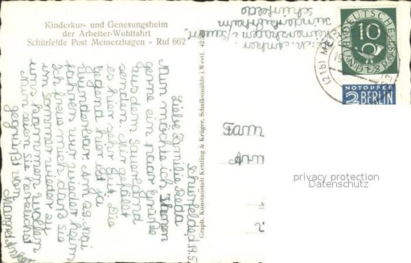 Schuerfelde Kinderkurheim Genesungsheim der Arbeite – Bild 2