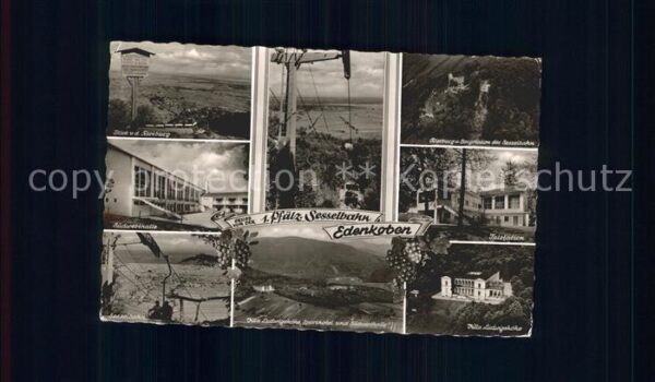 Edenkoben Rietburg Sesselbahn Villa Ludwigshöhe S