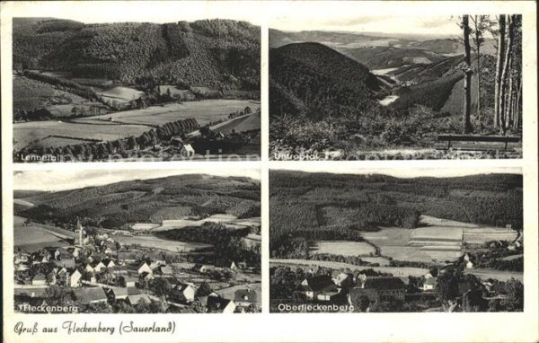 Fleckenberg Panorama Lennetal Untroptal